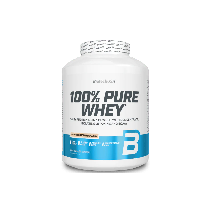 100% Pure Whey - Cookies & Cream 2270 g BioTechUSA online kaufen 100% Pure Whey - Cookies & Cream 2270 g BioTechUSA online kaufen