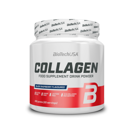 Collagen Pulver - Schwarze Himbeere 300g BioTechUSA online kaufen