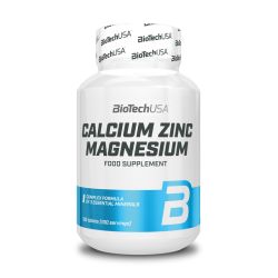 Calcium Zinc Magnesium 100 Tabletten BioTechUSA online kaufen
