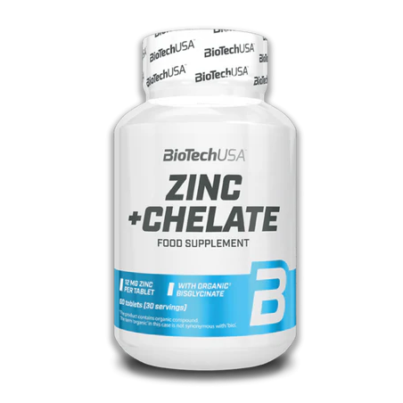 Zinc + chélates 60 comprimés BioTechUSA acheter en ligne
