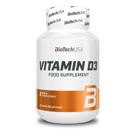 Vitamin D3 60 Tabletten BioTechUSA online kaufen