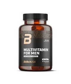 Multivitamine pour hommes issue de sources biologiques - 60 comprimés