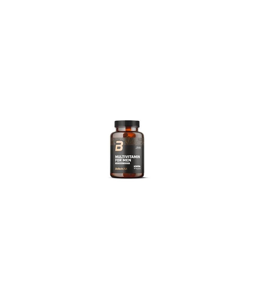 Multivitamine pour hommes issue de sources biologiques - 60 comprimés