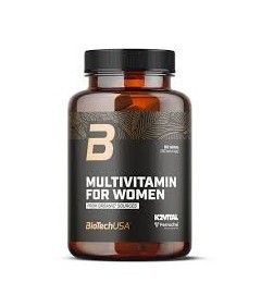 Multivitamines pour femmes issues de sources biologiques - 60 comprimés