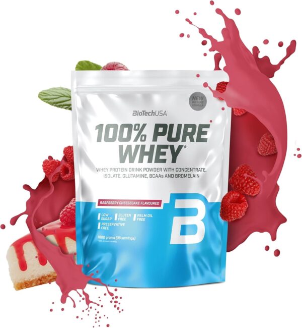 100% Pure Whey – Raspberry Cheesecake 1000 g